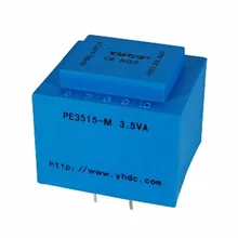 PE3515-M 3.5VA 220 V/2*15 V Expory resign инкапсулированный безопасный изолирующий трансформатор для сварки печатной платы трансформатор силовой трансформатор