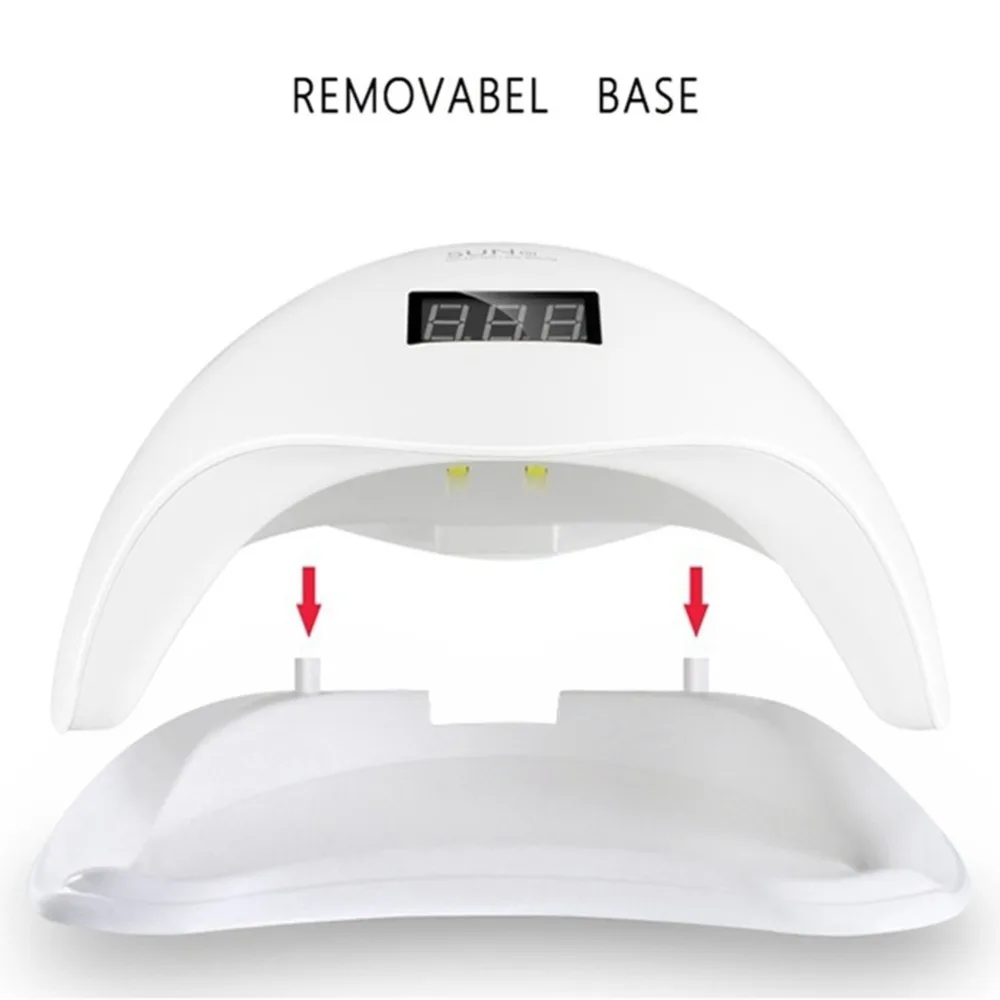 Светодиодный УФ-светильник для маникюра SUN 5 Сушилка для ногтей для отверждения всех лаков гель Cabine УФ-ледяная лампа безболезненная быстрая выпечка маникюрные инструменты