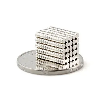 

1000 Pcs Super Strong Round Disc 2 x 1 mm Magnet Rare Earth Neodymium N35