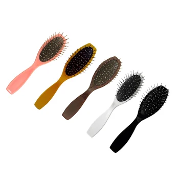 

Metal Bristles with Cushion, Best Detangling Hairbrush for Soft, Thick, Long, Fine, Wavy, Dry Hair