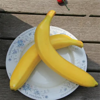 

Fake Banana Fruit 20cm 20Pcs Artificial Simulation Cute Banana Toys for Wedding Photograph Props