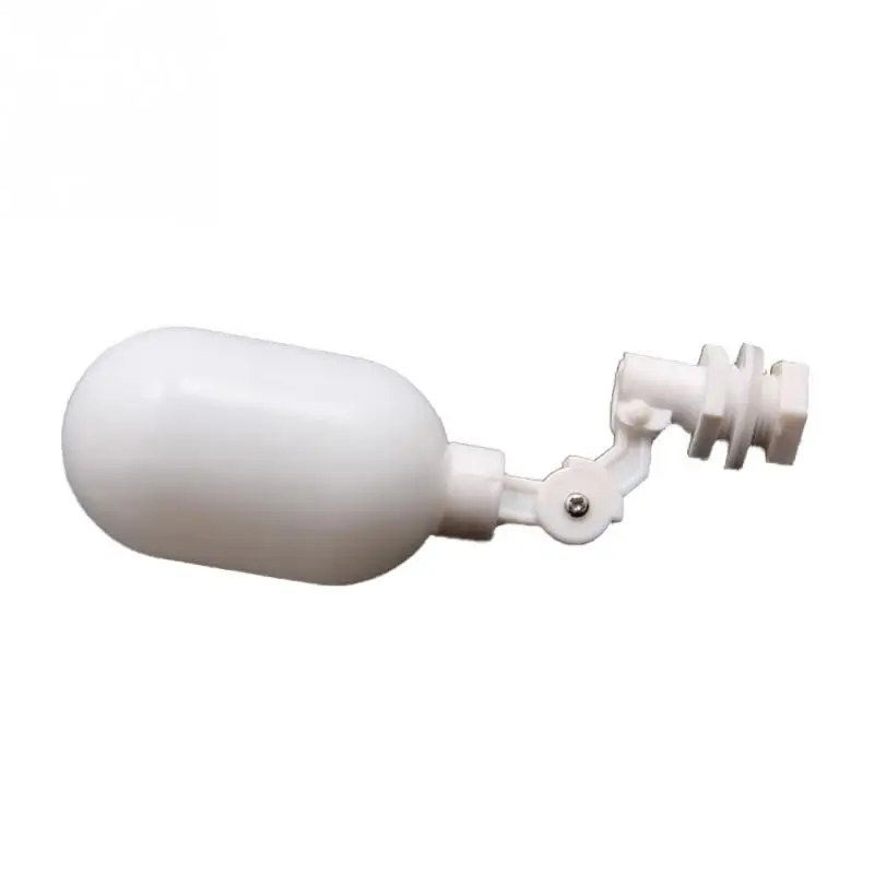 1/4 дюйма Впускной Белый Пластиковый Регулируемый автоматический заполняющий поплавковый клапан переключатель управления водой для водонапорного бака
