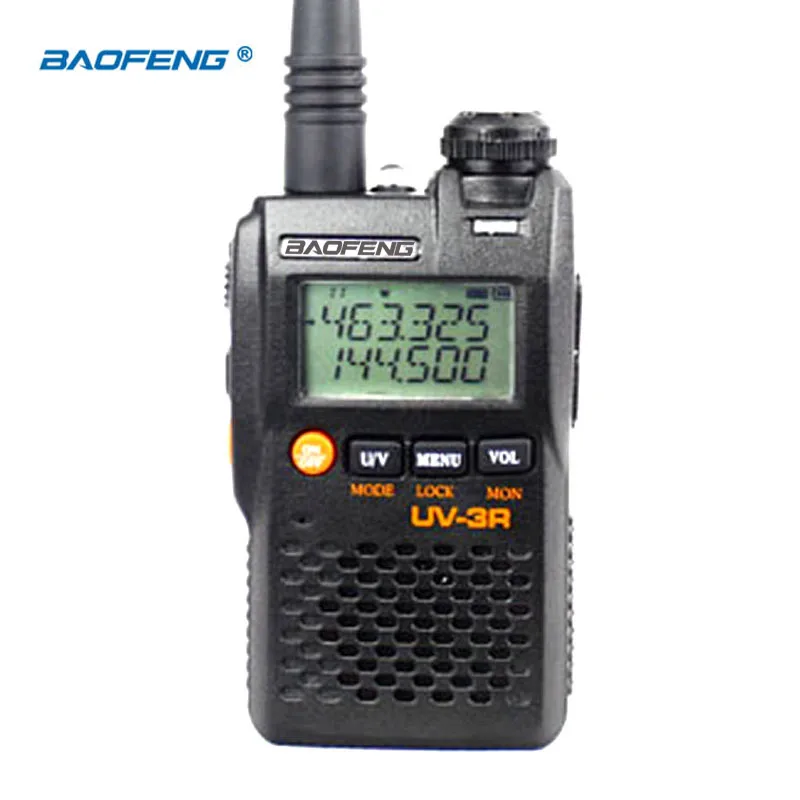 

BaoFeng UV-3R upgrade Version long-range wireless Portable WalkieTalkie Dual Display Professional Dual Band LCD Display radio