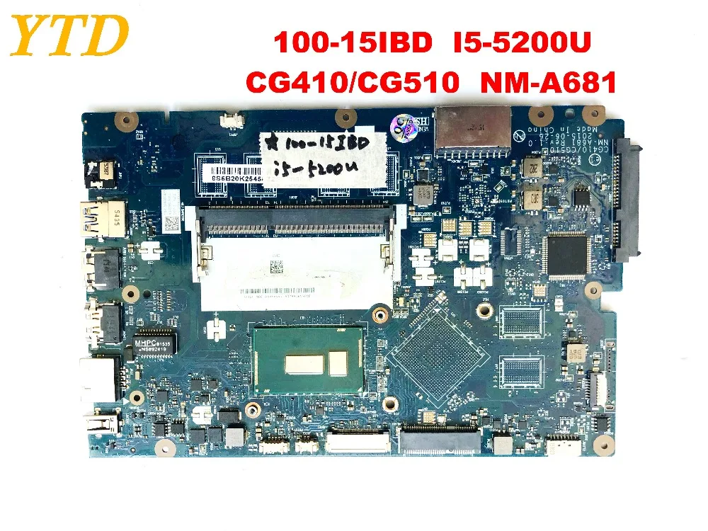 For Lenovo 100-15IBD Laptop Motherboard I5-5200U Processor CG410//CG510 NM-A681