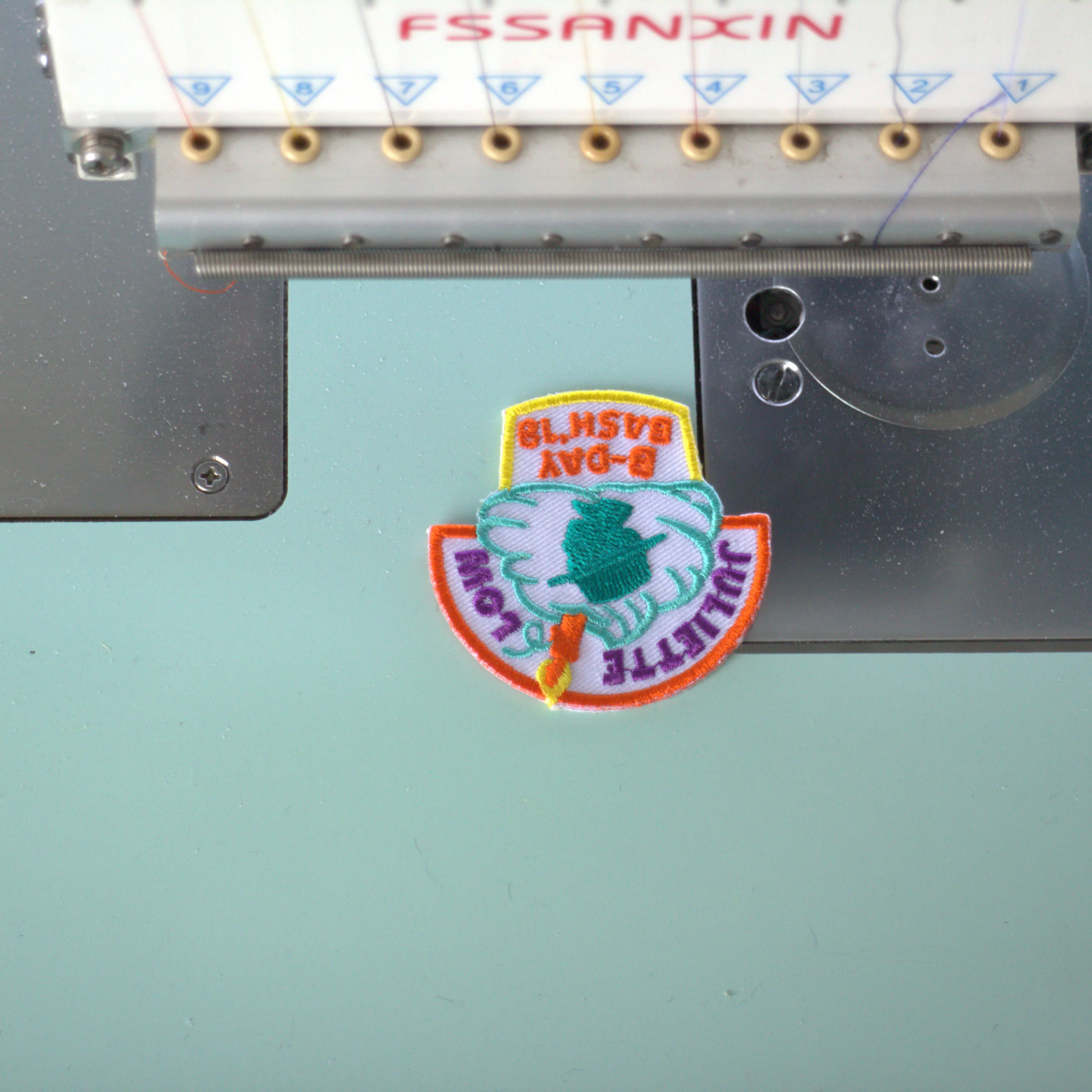 

Personalized Custom Embroidered Name Tag Sew or Iron On Patch