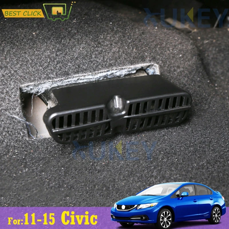 Under Seat Floor Air Flow Vent Cover For Honda Civic MK9 2011 2015 Rear