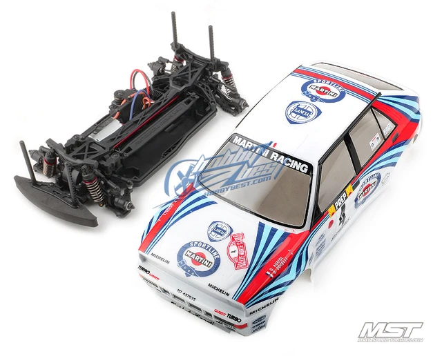 MST XXX Lancia Delta Integrale 1/10 4WD RTR Rally Car Kit