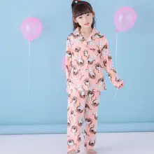 Детская Пижама с длинными рукавами, Хлопковая пижама, весенне-осенняя одежда для сна для мальчиков, домашняя одежда для мальчиков, комплекты для отдыха, NYTKU