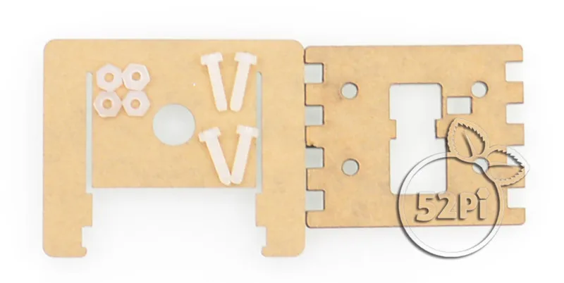 Регулируемый кронштейн для камеры Raspberry Pi монтажа черный акриловый бесплатная