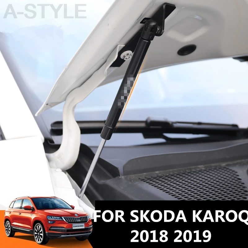 Передняя крышка капота двигателя гидравлический стержень для SKODA KAROQ 2018 2019
