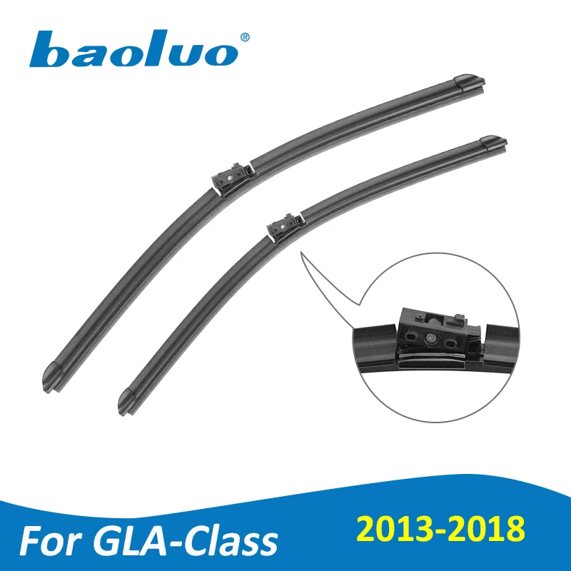 BAOLUO Wiper Blades For Mercedes Benz GLA Class X156 2013 2014 2015 2016 2017 2018 Natural