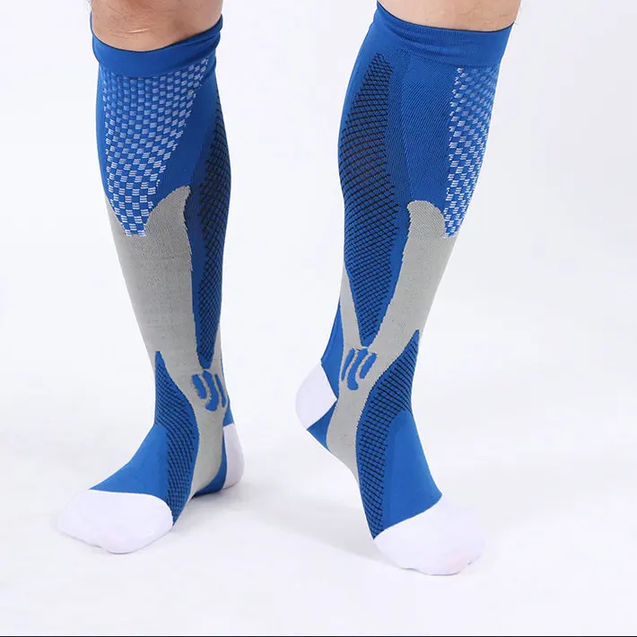 New Men Professional Compression Socks Breathable Travel Activities Fit for Nurses Shin Splints Flight Women Compression Socks