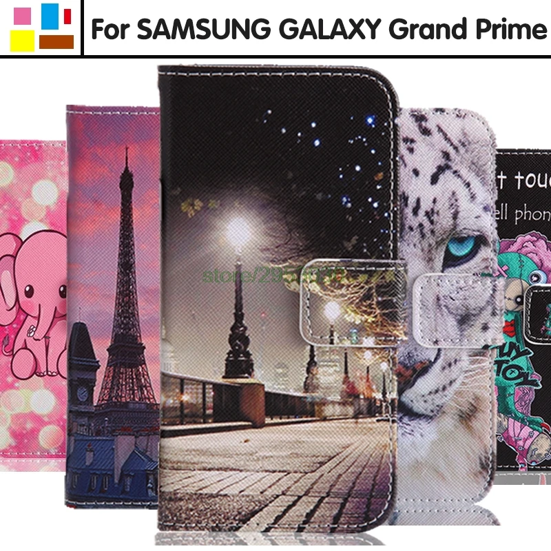 

Case for Samsung Galaxy Grand Prime G530 G530H G530M G530MU G530FZ SM-G530H SM-G530H/RED SM-G530M Flip Leather Cover Coque Bags