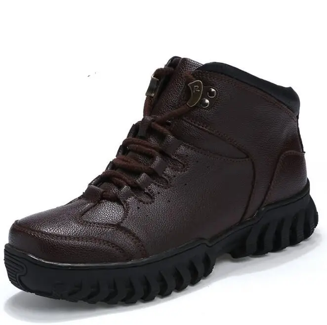 Jack Willden/теплые зимние мужские ботинки; ботинки из натуральной кожи; мужские ботинки на меху в стиле милитари; Мужская обувь; zapatos hombre