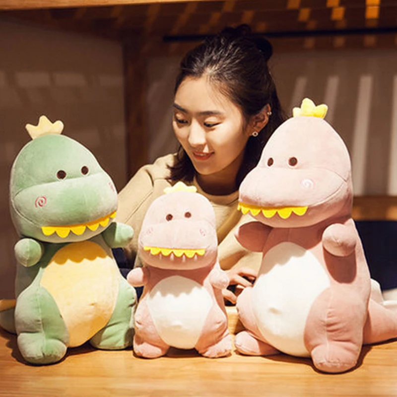 Soft Giant Plush Dinosaur Stuffed Animal Toy Cuddly Big Anime Dinosaur Doll
