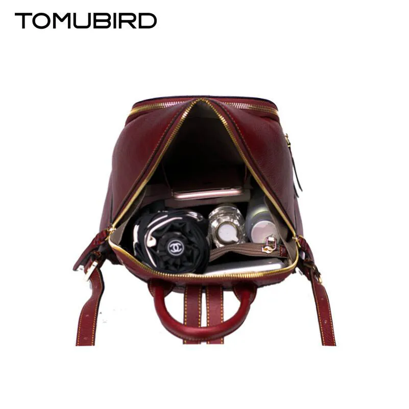 Женская кожаная сумка с тиснением|women leather backpack|brand backpackdesigner backpack |