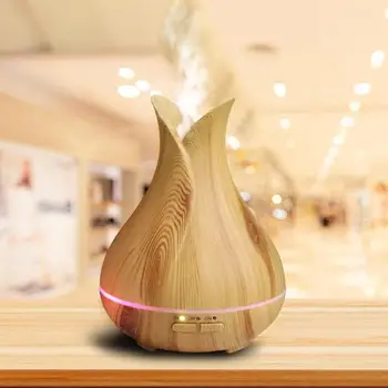 

150ML Wood Air Humidifier Ultrasonic Humidifier Timer Aroma Diffuser Atomizer Air Frenshener Mist Maker Fogger Purifier for Home