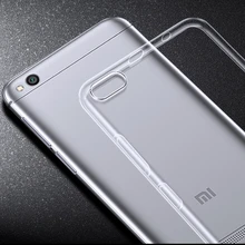 Przezroczysty miękki TPU obudowa do Xiaomi czerwony mi 4A 4X 5A 5 Plus uwaga 5 pro 6A silikonowe bezbarwne przezroczyste etui dla Xio mi mi A1 5X(China)