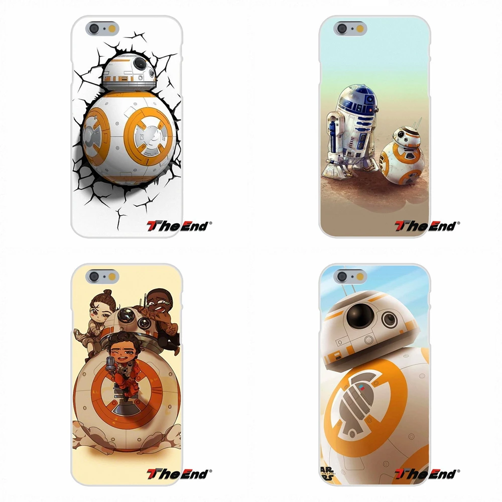 Силиконовый чехол для Sony Xperia Z Z1 Z2 Z3 Z5 compact M2 M4 M5 E3 T3 XA Aqua Cute Star Wars The Force Awakens BB8 R2D2 |