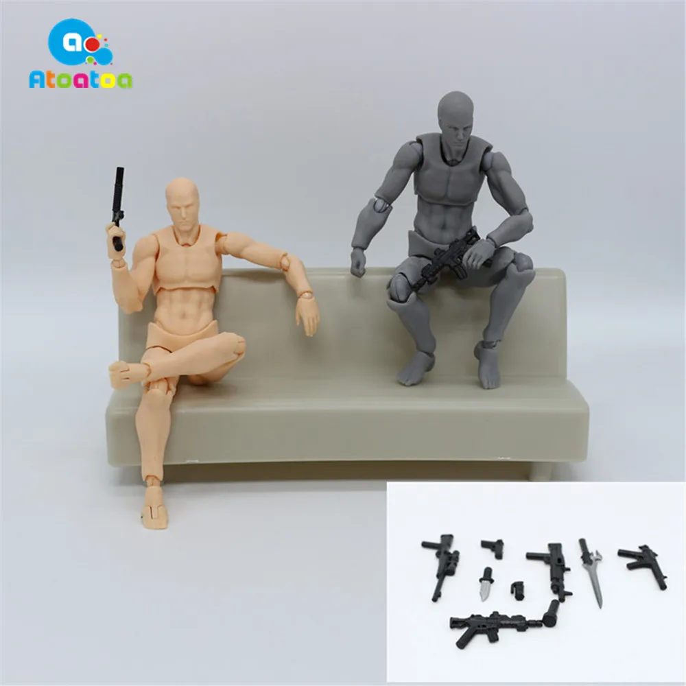 Тела Кун/тела Чан человеческого тела суставов мужской женский действие фигурка аниме куклы коллекционных моделей с игрушечное оружие