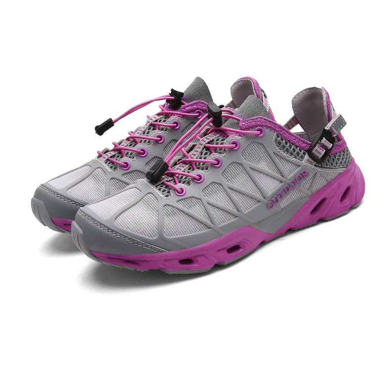 Легкие мужские сандалии Уличная обувь сетчатый, дышащий, спортивный сандалии водяная обувь кроссовки для рыбалки женские сандалии для прогулки aqua Shoes