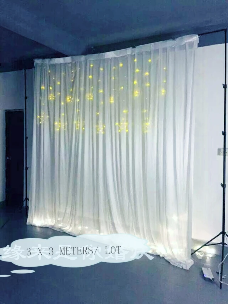 Buy 2017 Fashion stage decoration fabric backdrop