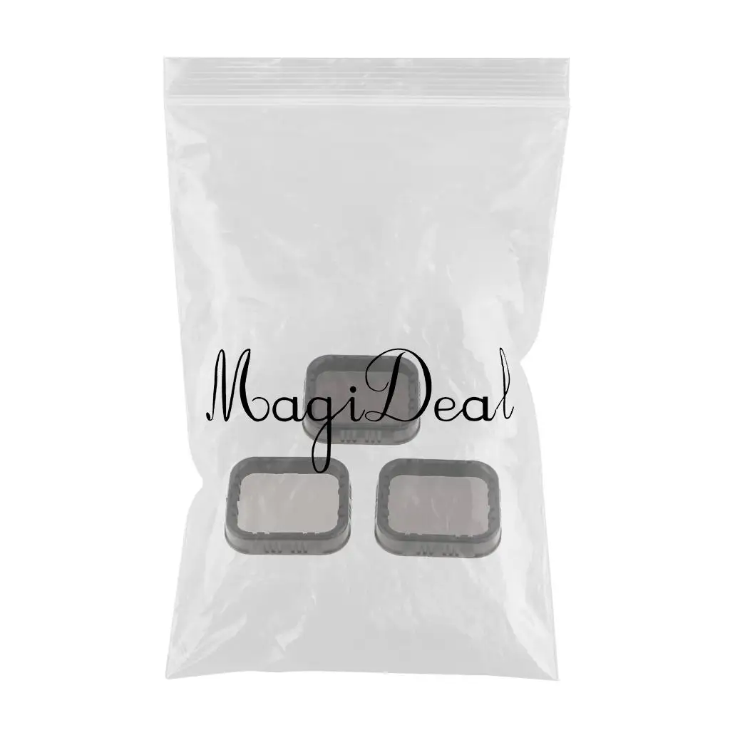 For GoPro Hero 7 6 5 Black Camera Lens Filters Set ND Neutral Density Filter - ND4 / ND8 / ND16, Dustproof Protection