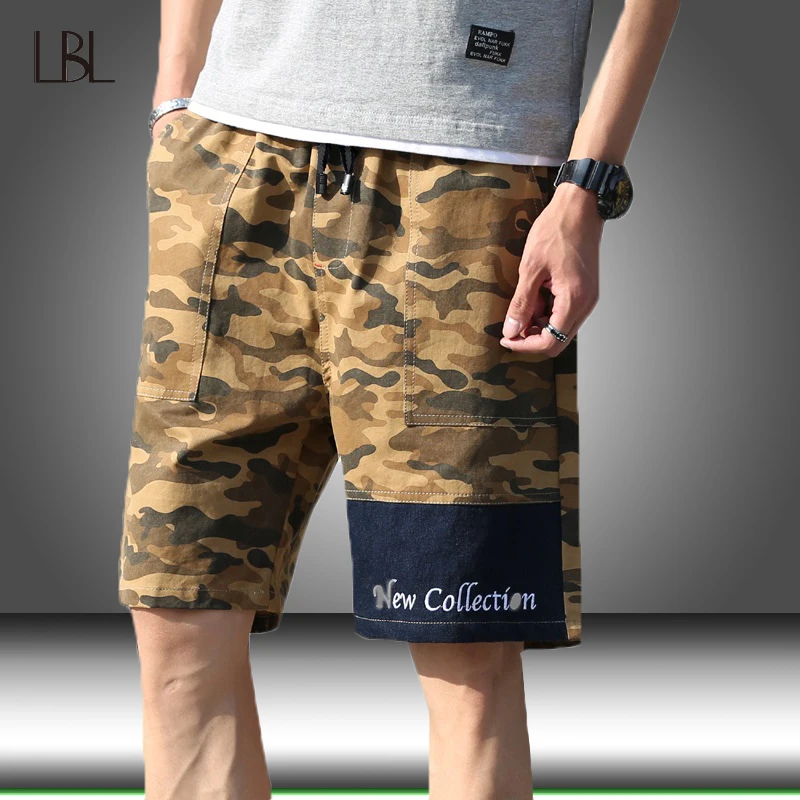 

Mens Military Cargo Shorts Army Camouflage Tactical Shorts Men 2019 Brand New Loose Work Trousers Casual Short Pants Sweatpants