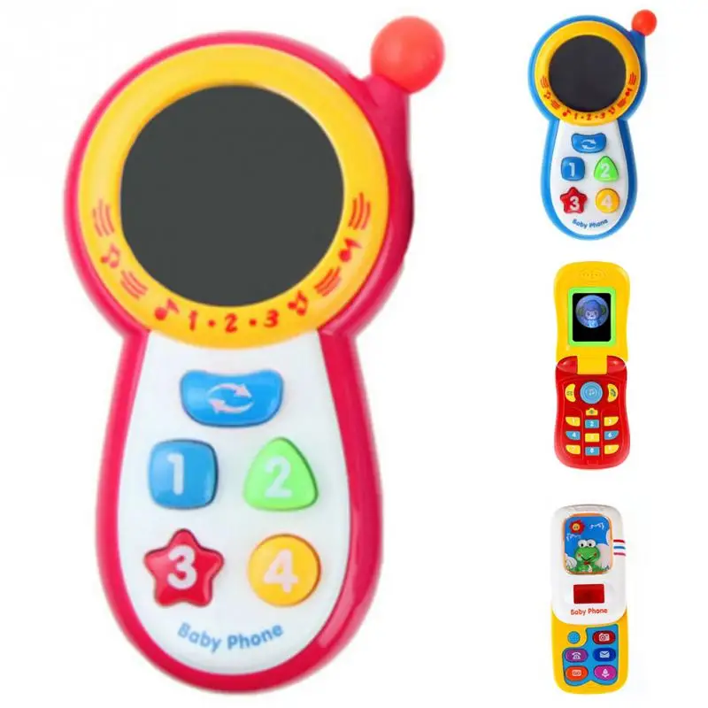 

Professional Educational toy Child music phone Baby toys with sound and light Colorful Learning Study Baby Cell Phone Toy