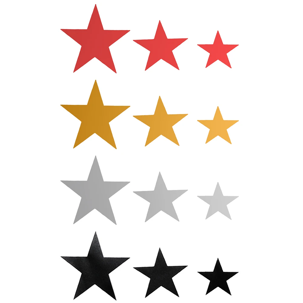 Buy 110Pcs/SET Multi sized Star Wall Stickers Baby