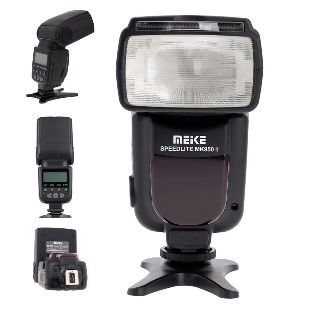 Meike MK-950II ttl Главная ведомая вспышка Speedlite светильник для nikon d4 d750 d800 d850 D7100 d600 d90 d3200