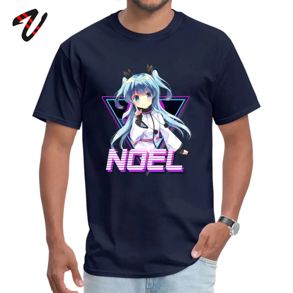 Hip hop Short Sleeve Tops Tees Summer Autumn Round Collar 100% Cotton Mens Top T-shirts 3D Printed Hip hop Tshirts Plain Sora no Method Noel Aesthetic 28064 navy