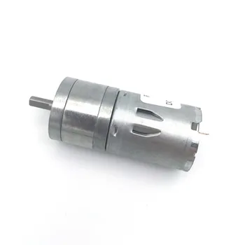 

DC 6V 12V 24V Electric Micro Motor 4mm Shaft Reducer Motor Speed 12-1360 RPM Encoder Motor Gear for Car Model Electric Motor