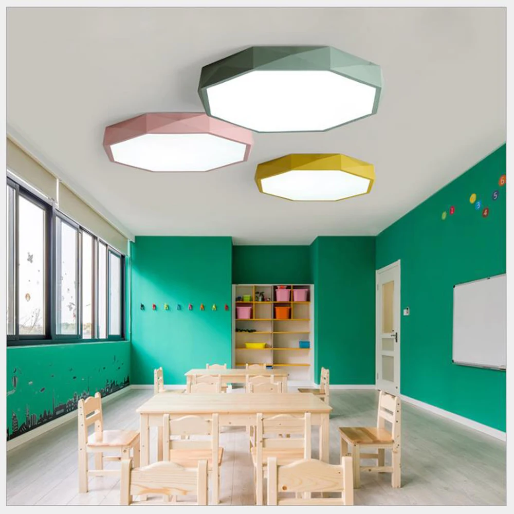 

FULOC LED Ceiling Light Modern Lamp Lighting Fixture Surface Mount Remote Control