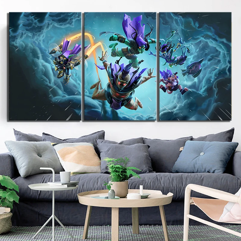 3 Piece HearthStone Heroes of Warcraft Video Game Posters HD Wall Picture Canvas Paintings for Home Decor Art | Дом и сад