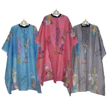 Детский парикмахерский фартук, водонепроницаемая ткань для волос, детская Парикмахерская накидка, детское платье для окрашивания волос, инструмент для укладки волос UN840