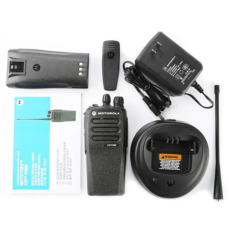 Motorola XIR P3688 цифровая/аналоговая рация Двухдиапазонная водонепроницаемая и