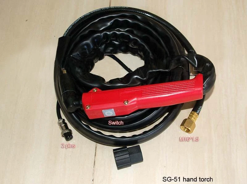 

SG51 Air Plasma Cutter Cutting Torch Complete 50/60Amp 20 foot & 6 Meter Free shipping