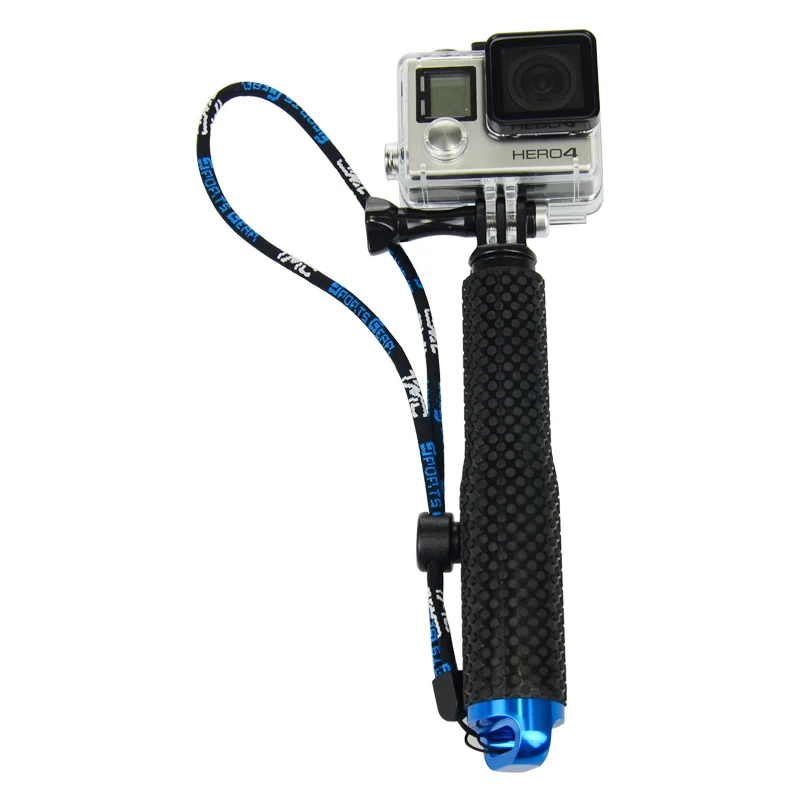 Ручной Телескопический монопод для Gopro 1" от первого лица палки из алюминиевого штатив-монопод для Gopro Hero5 4 3 Экшн-камера XiaoYi спортивной экшн-камеры Sjcam SJ4000 SJ7000 экшн Камера