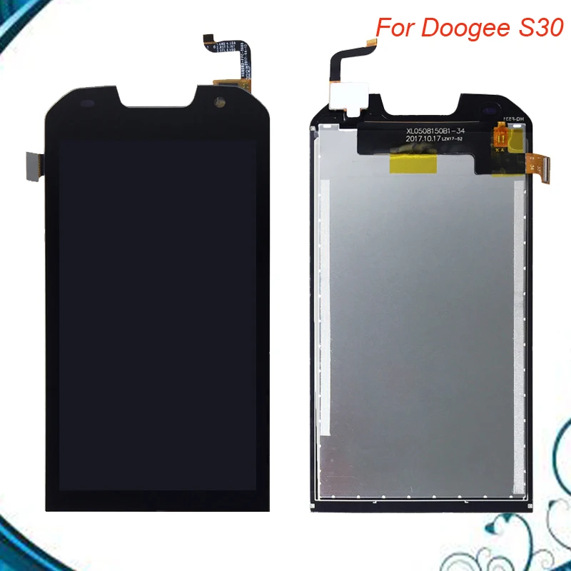 

100% Tested OK For Doogee S30 LCD Display And Touch Screen Assembly Repair Parts 5.0 Inch Replacement Mobile Accessories