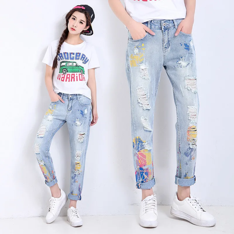 Online Buy Wholesale torn jeans fashion from China torn