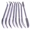 8PCS Coarse Riffler Files 190mm Cutting Repair Tool Carbon Steel Double End Curved Hand File For Wood Filing&Cutting Tool ► Photo 3/6