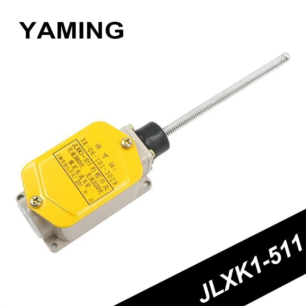 

Limit Micro Stroke Switch 5A 380V Spring Universal Type 1NO1NC Automatic Reset Control switches JLXK1-511