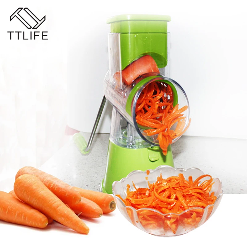 TTLIFE Hot sale Spiral Manual Mandoline Slicer Vegetable Cutter Fruit Machine Peeled Tool Vegetable font b