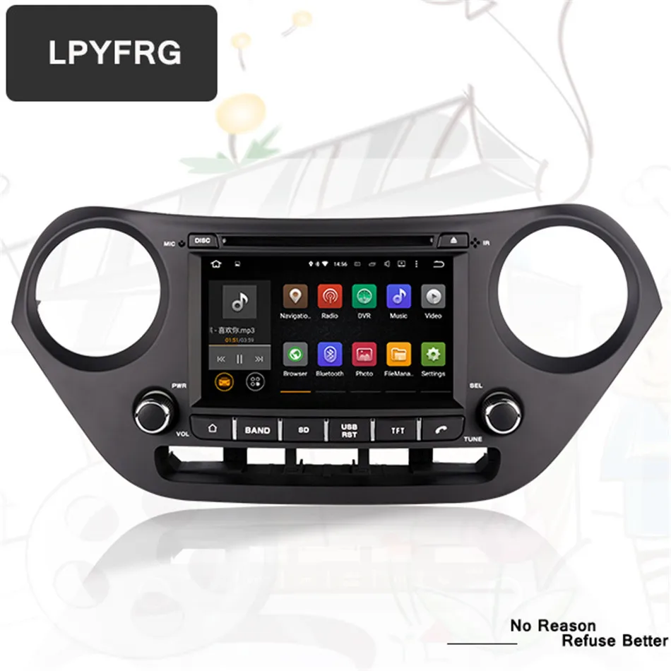 Cheap 7Inch Octa Core Android 9.0 Car Radio Stereo For Hyundai I10 2014-2017 Car DVD+GPS Navi+Bluetooth+WiFi+steer wheel Headunit 1 Cheap 7Inch Octa Core Android 9.0 Car Radio Stereo For Hyundai I10 2014-2017 Car DVD+GPS Navi+Bluetooth+WiFi+steer wheel Headunit 1