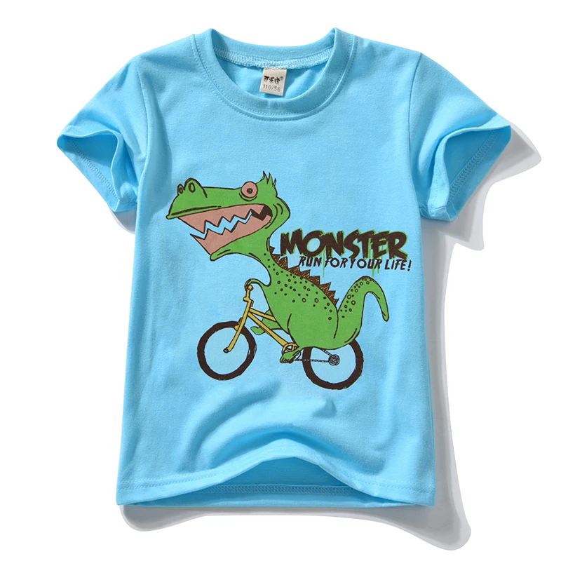 toddler baby kids boy girls letters o-neck t-shirt