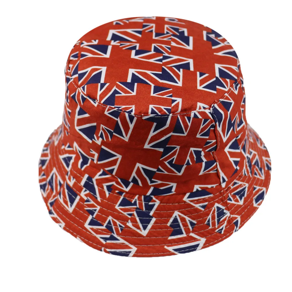 Bucket Hat Men Women Hip Hop Hat Panama Cap Beach Sun Cotton Flag Graphic Climbing Hunting Outdoor Fishing Accessory (4)