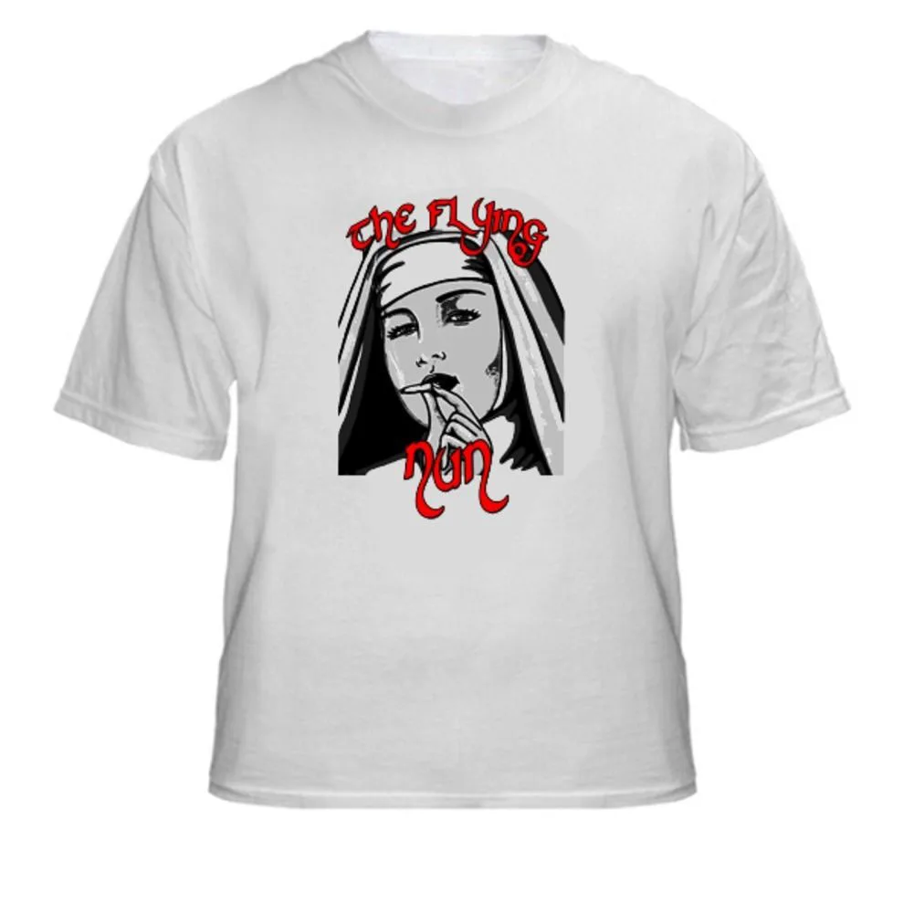THe Flying Nun T Shirt Short Sleeves Cotton Fashion Free Shipping Sleeve Discount 100 % T-Shirts Top Tee | Мужская одежда