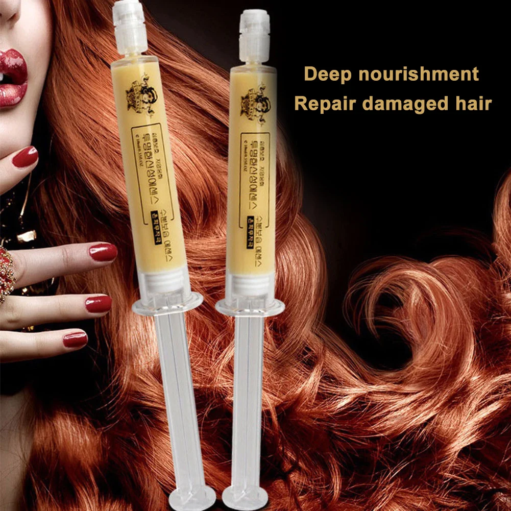 

2pcs Hair Mask Keratin Repairing Supple Hydration Cream Moisturizing Maintenance Dry Damaged Hair Treatment for Hair Care TSLM2
