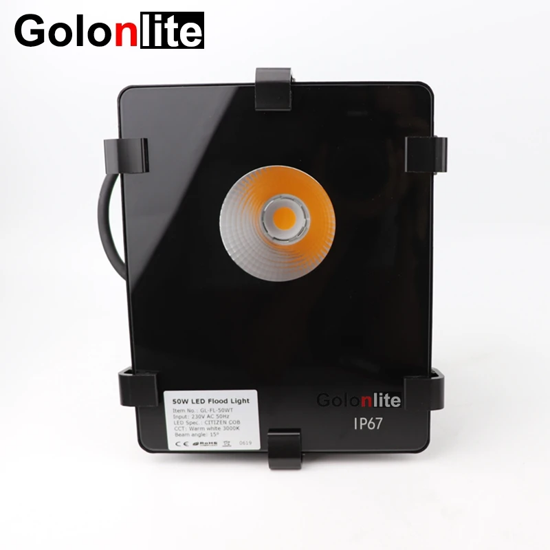 Светодиодный прожектор Golonlite 50 Вт 200 150 100 80 250 300 водонепроницаемый наружный IP67 Citizen